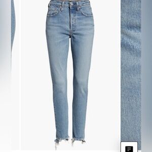 Levi’s 501 Skinny Jeans, Size 29